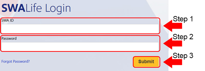 southwest airlines life login