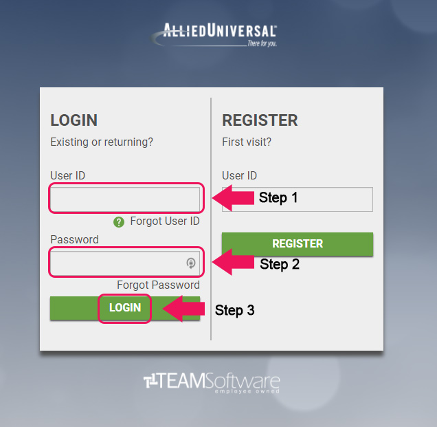 allied universal website login