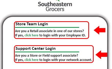 southeastern grocers account login