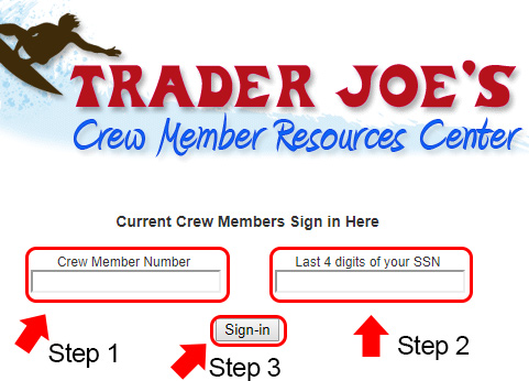 trader joes members login