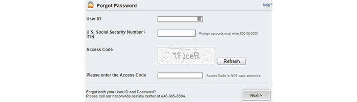 SogoTrade Reset Password