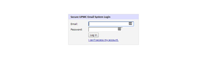 UPMC Outlook Email Login